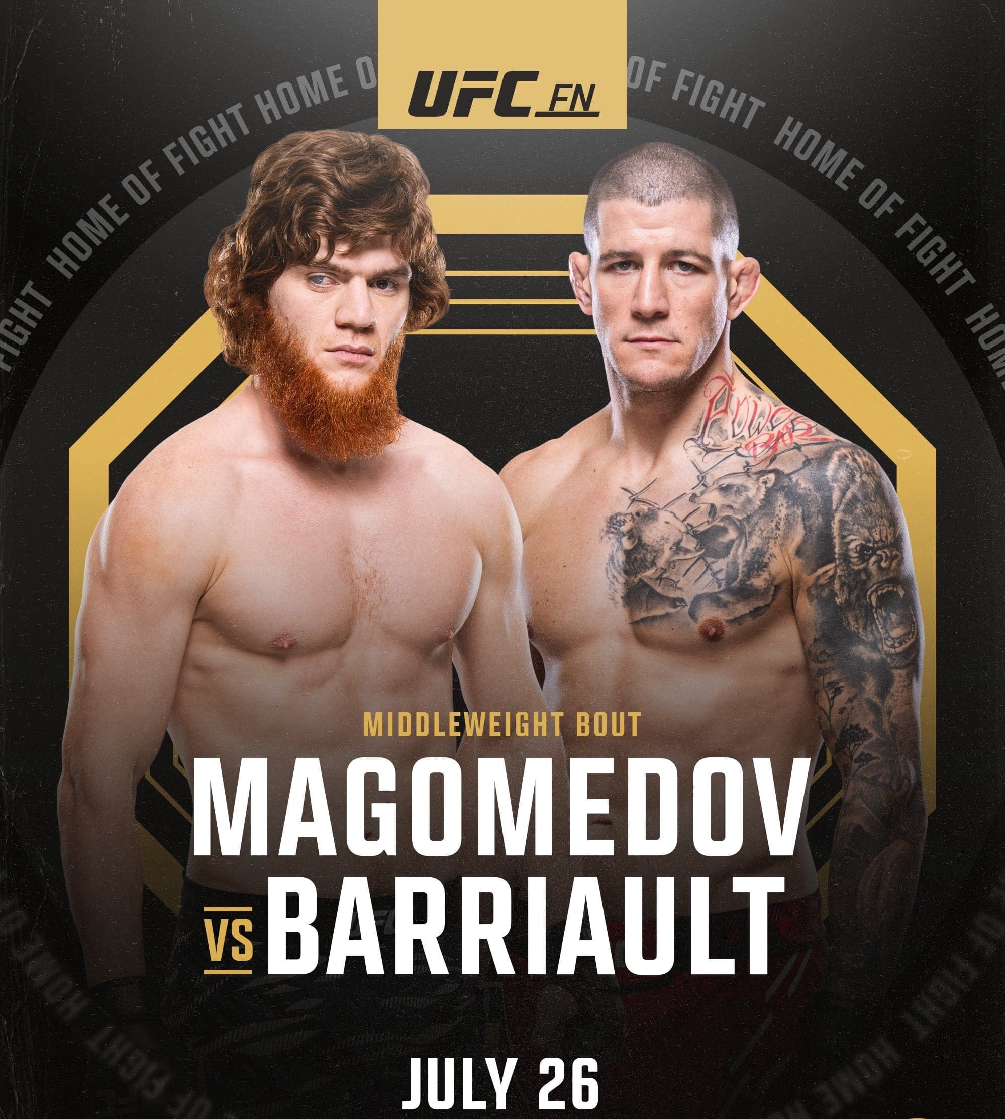 UFC Fight Night – Shara Magomedov vs Marc-Andre Barriault: Preview & Betting Tips