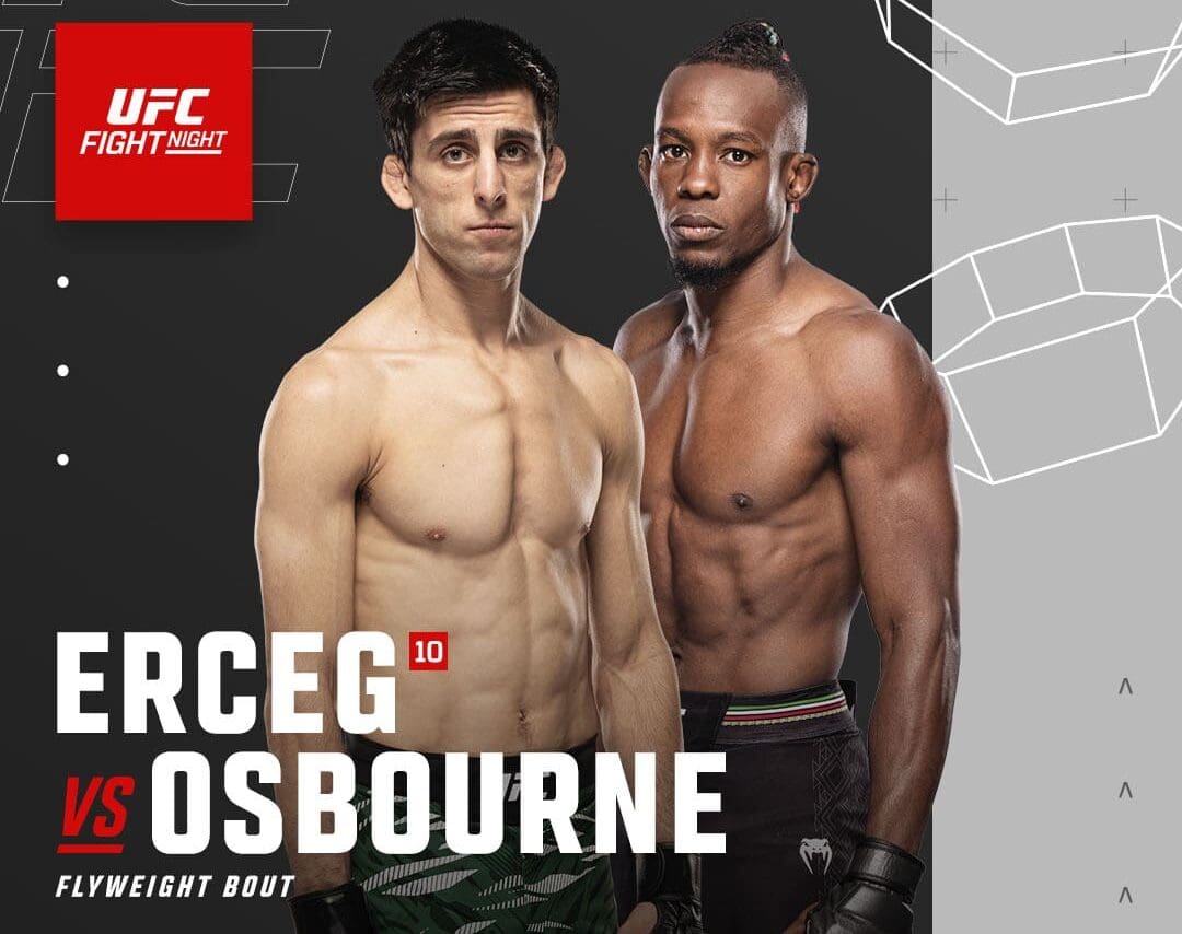 UFC Fight Night – Steve Erceg vs Ode Osbourne: Preview & Betting Tips