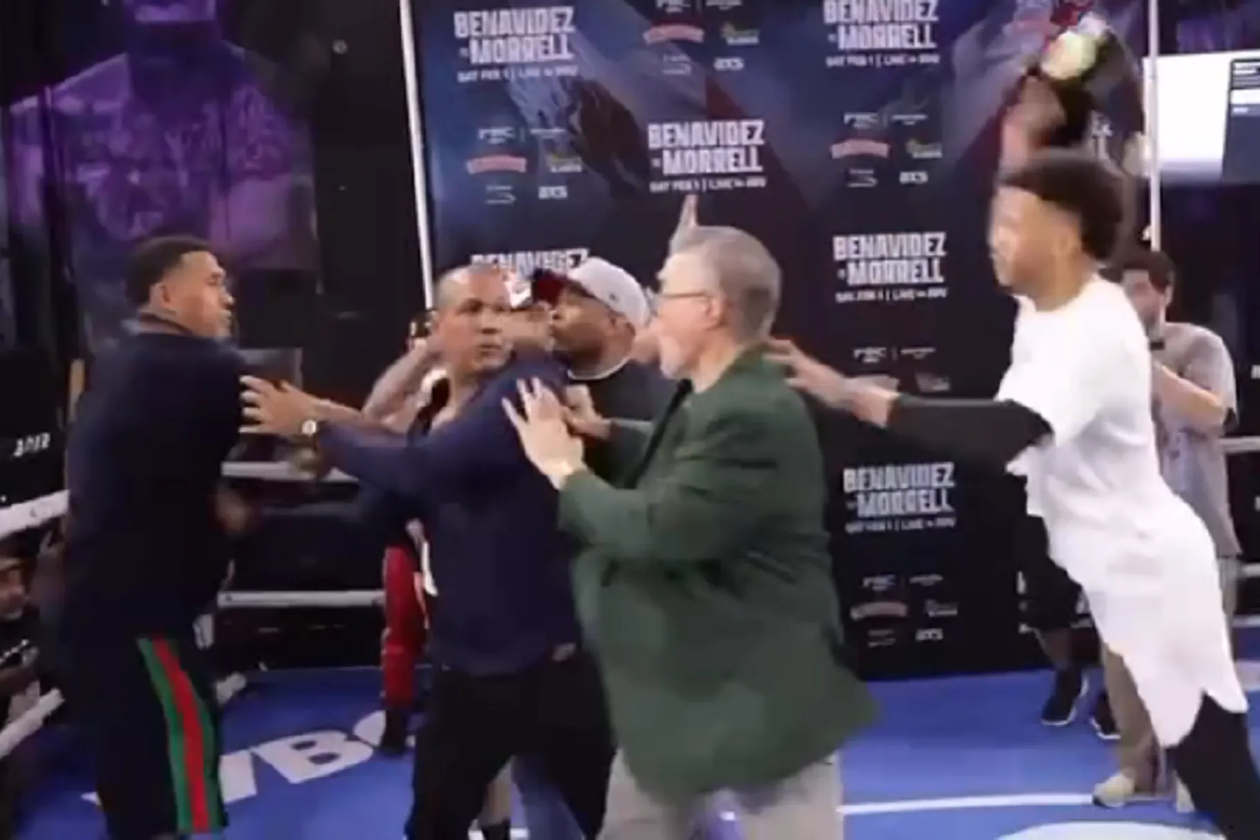 Benavidez Threatened With 25% Fine If He Touches Morrell Pre-Fight