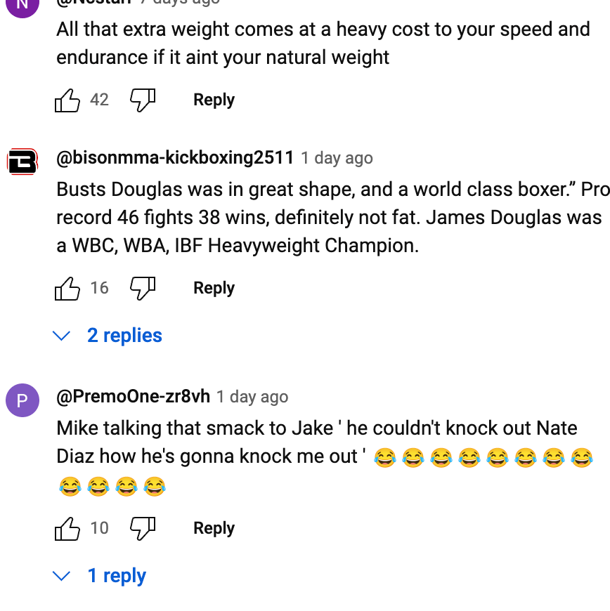 Jake Paul Defends Bulking Up To 240 Pounds - 'I'm A True Heavyweight'