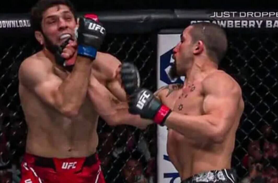 Robert Whittaker Lands Savage Uppercut To Stop Ikram Aliskerov At UFC Saudi