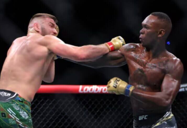 Adesanya Thought Du Plessis 'Was Done'