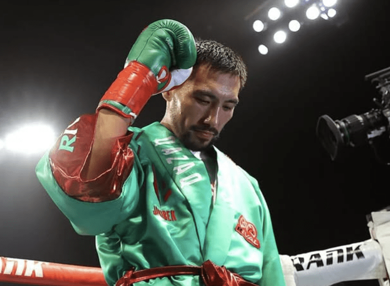 Alimkhnuly Eyes Crawford Fight