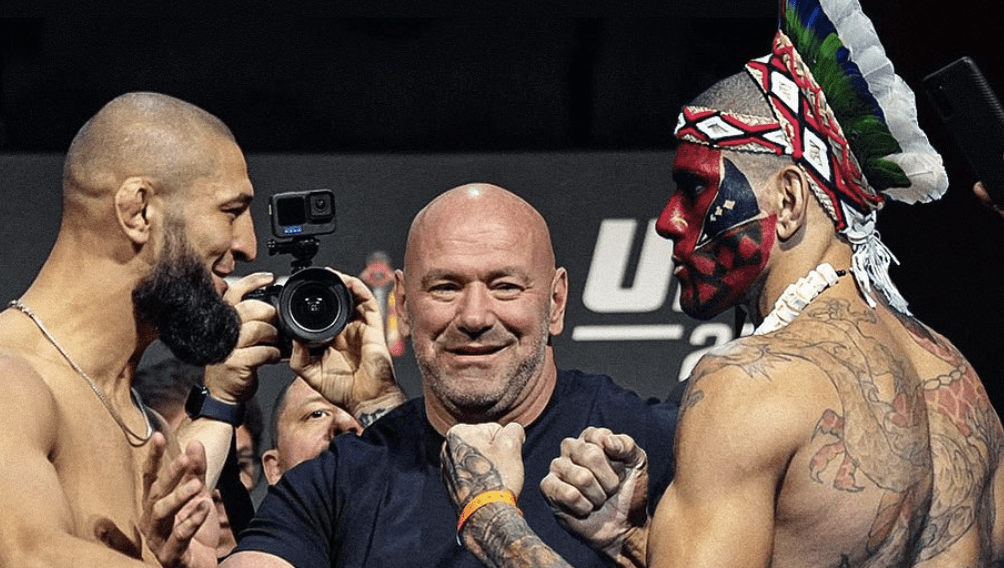 Pereira Challenges Chimaev To Charity BJJ Grappling Match