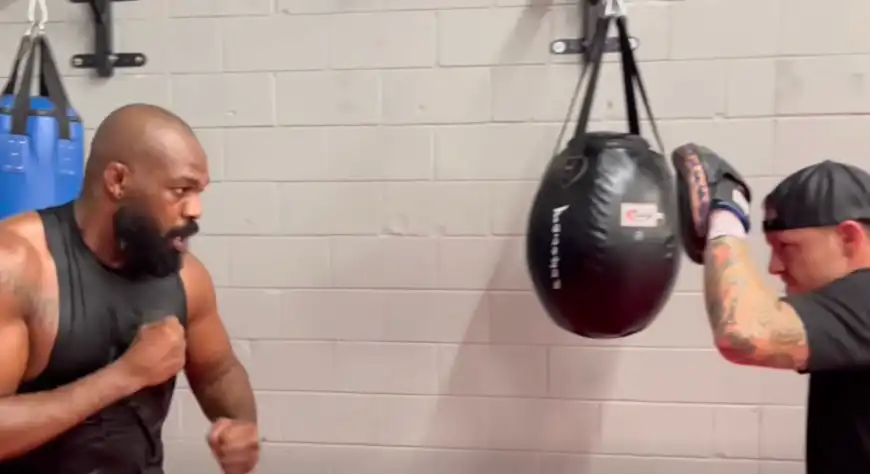 Jon Jones Shares Bare-Knuckle Training Footage