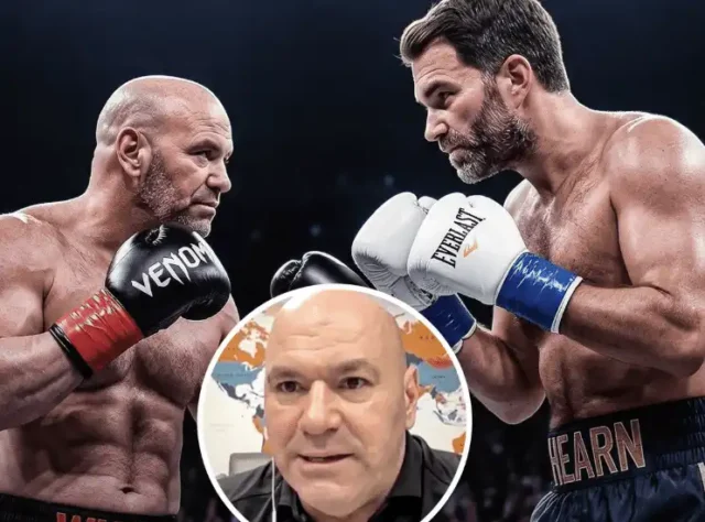 Dana White Responds To Eddie Hearn Boxing Talk